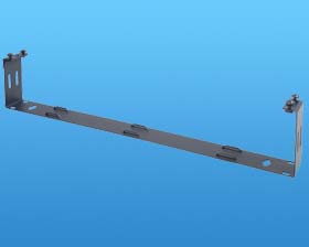 Hinged Wall Bracket, 1U
